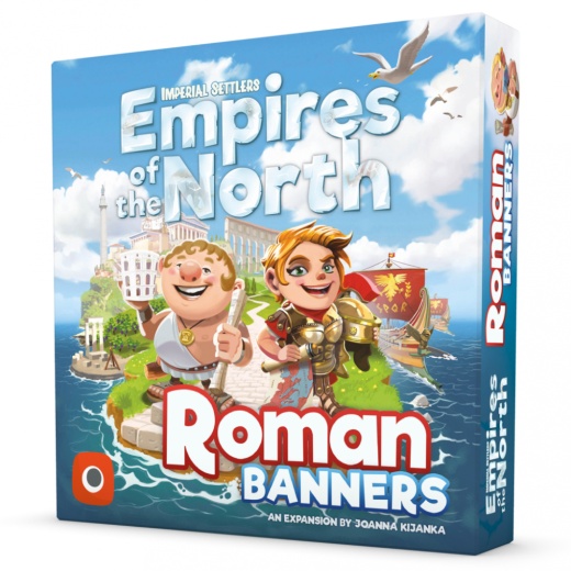 Imperial Settlers: Empires of the North - Roman Banners (Exp.) i gruppen SÄLLSKAPSSPEL / Expansioner hos Spelexperten (POR82921)