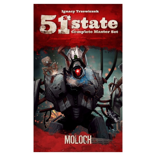 51st State: Master Set - Moloch (Exp.) i gruppen SÄLLSKAPSSPEL / Expansioner hos Spelexperten (POR83607)