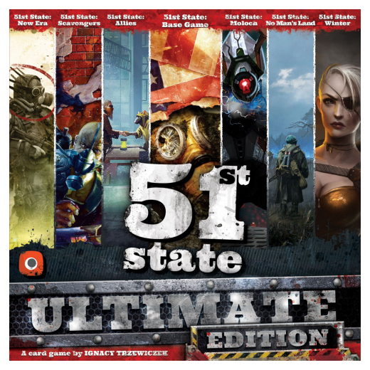 51st State: Ultimate Edition i gruppen SÄLLSKAPSSPEL / Strategispel hos Spelexperten (POR86905)