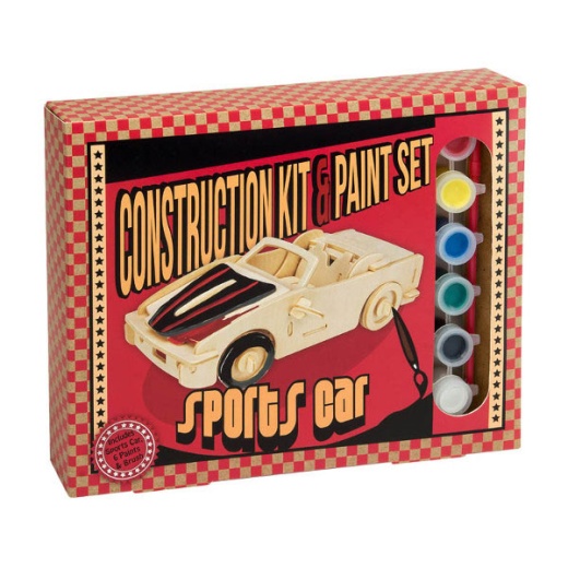 Construction kit & paint set Sportbil i gruppen  hos Spelexperten (PP1193)