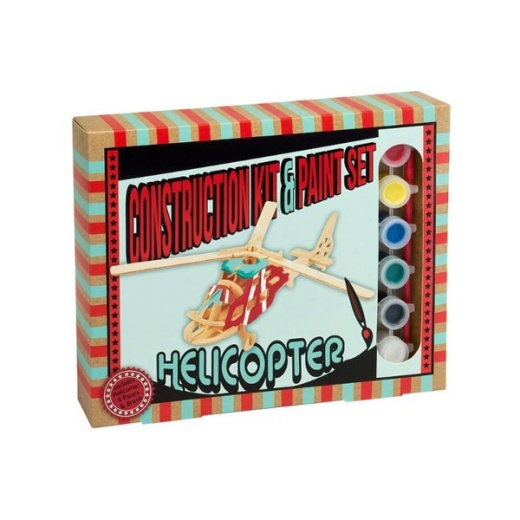 Construction kit & paint set Helikopter i gruppen  hos Spelexperten (PP1196)