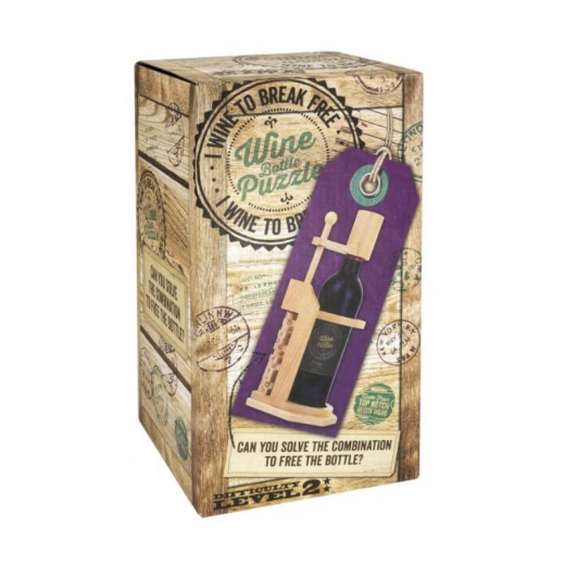 I Wine To Break Free - Wine bottle puzzle i gruppen  hos Spelexperten (PP1441)