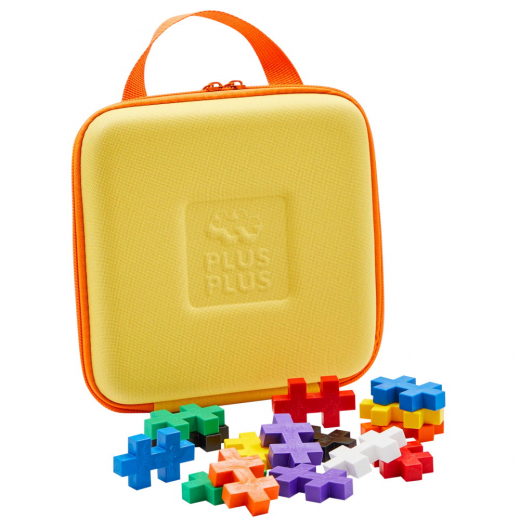 Plus-Plus - BIG Gul Förvaringsväska i gruppen LEKSAKER / Byggklossar / PLUS PLUS hos Spelexperten (PP3430)