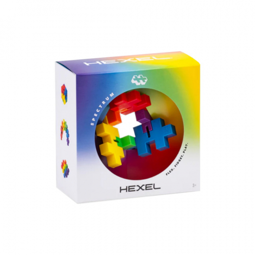 Plus-Plus - HEXEL Spectrum i gruppen LEKSAKER / Fidgets hos Spelexperten (PP3485)