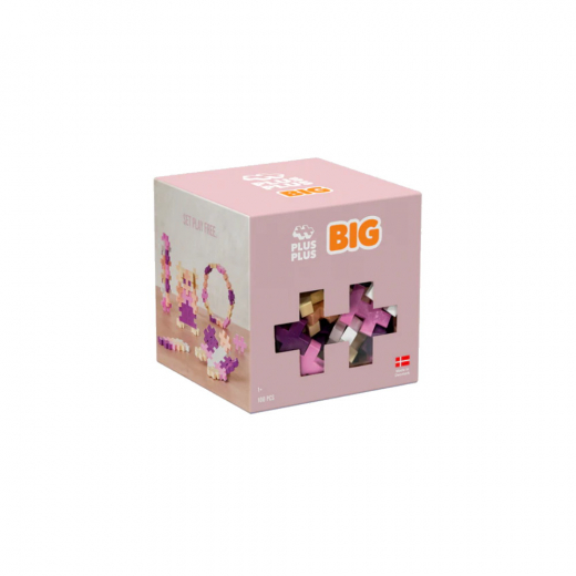 Plus-Plus - BIG Bloom Färgmix 100 stk i gruppen LEKSAKER / Byggklossar / PLUS PLUS hos Spelexperten (PP3491)