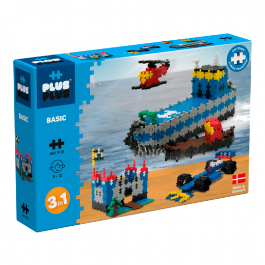Plus-Plus - 3-i-1 Basic i gruppen  hos Spelexperten (PP3720)
