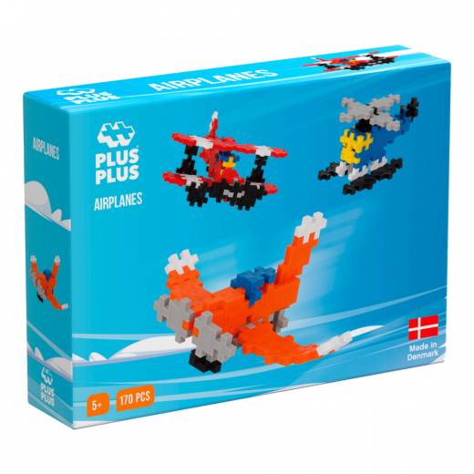 Plus-Plus - Flygplan  i gruppen LEKSAKER / Byggklossar / PLUS PLUS hos Spelexperten (PP3724)