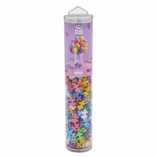 Plus-Plus - Pastell Färgmix 240 st i gruppen LEKSAKER / Byggklossar / PLUS PLUS hos Spelexperten (PP4187)