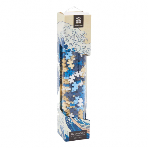 Plus-Plus - Inspired Hokusai - The Great Wave i gruppen LEKSAKER / Byggklossar / PLUS PLUS hos Spelexperten (PP4278)