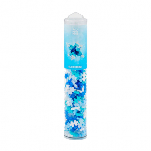 Plus-Plus - Glitter Frost Färgmix - 240 stk i gruppen LEKSAKER / Byggklossar / PLUS PLUS hos Spelexperten (PP4305)