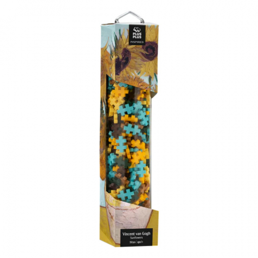 Plus-Plus - Inspired Van Gogh - Sunflowers i gruppen LEKSAKER / Byggklossar / PLUS PLUS hos Spelexperten (PP5163)