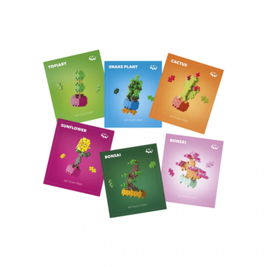 Plus-Plus - Växter - Bonuspaket i gruppen LEKSAKER / Byggklossar / PLUS PLUS hos Spelexperten (PP8227)