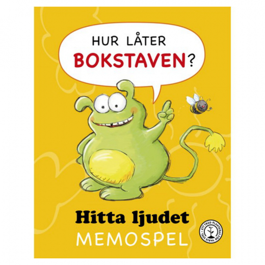 Hur låter bokstaven? Hitta ljudet Memospel i gruppen SÄLLSKAPSSPEL / Pedagogiska spel hos Spelexperten (PRO127800025)