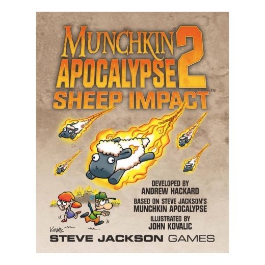 Munchkin Apocalypse 2: Sheep Impact (Exp.) i gruppen SÄLLSKAPSSPEL / Expansioner hos Spelexperten (PSI-1504)