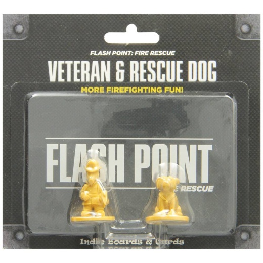 Flash Point: Fire Rescue - Veteran & Rescue Dog (Exp.) i gruppen SÄLLSKAPSSPEL hos Spelexperten (PSI-FPA1)