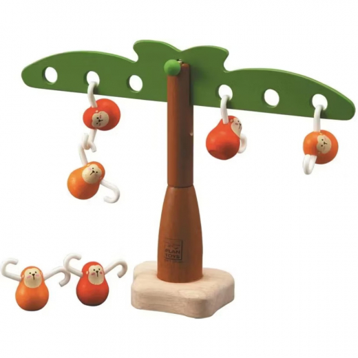 PlanToys Balanserande apor i träd i gruppen SÄLLSKAPSSPEL / Pedagogiska spel hos Spelexperten (PT5349)