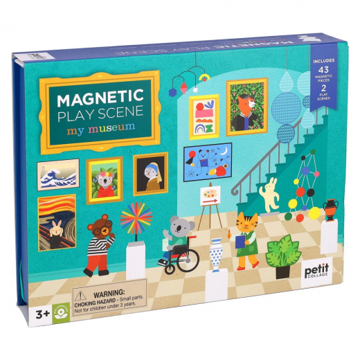 Magnetic Play Scene - My Museum i gruppen LEKSAKER / Figurer och lekset hos Spelexperten (PTC754)