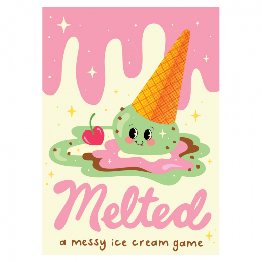Melted: A Messy Ice Cream Game i gruppen SÄLLSKAPSSPEL / Kortspel hos Spelexperten (PTGMELT)