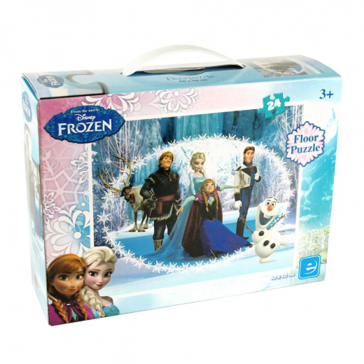 Golvpussel: Disney Frozen 24 Bitar i gruppen PUSSEL / Barnpussel hos Spelexperten (PU05272)