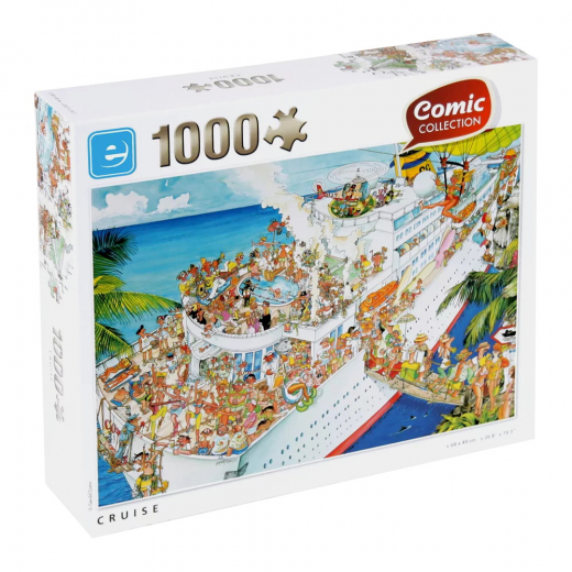 Pussel: Comic Collection Cruise 1000 Bitar i gruppen PUSSEL / 1000 bitar hos Spelexperten (PU55888)