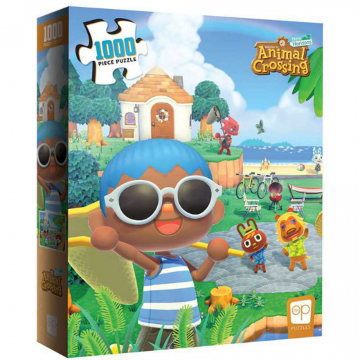 Usaopoly Pussel: Animal Crossing - Summer Fun 1000 Bitar i gruppen  hos Spelexperten (PZ005-674)