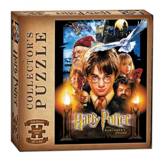 Usaopoly Pussel: Harry Potter and the Sorcerer's Stone 550 Bitar i gruppen  hos Spelexperten (PZ010-400)