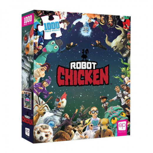 Usaopoly Pussel: Robot Chicken - It Was Only a Dream 1000 Bitar i gruppen PUSSEL / 1000 bitar hos Spelexperten (PZ010-671)