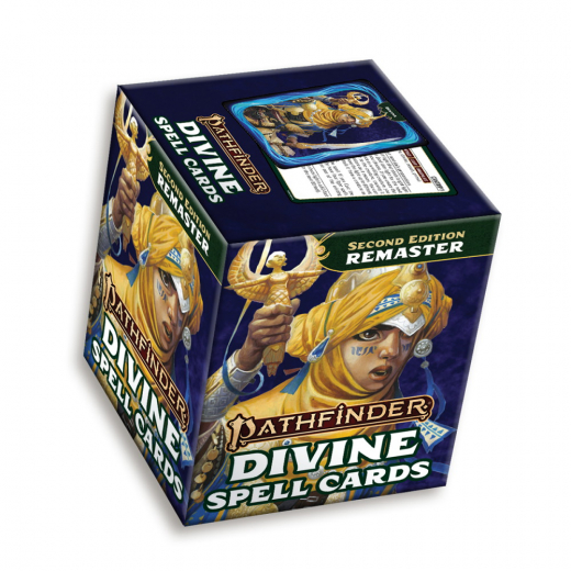Pathfinder RPG: Divine Spell Cards (Remastered) i gruppen SÄLLSKAPSSPEL hos Spelexperten (PZO10005MC)