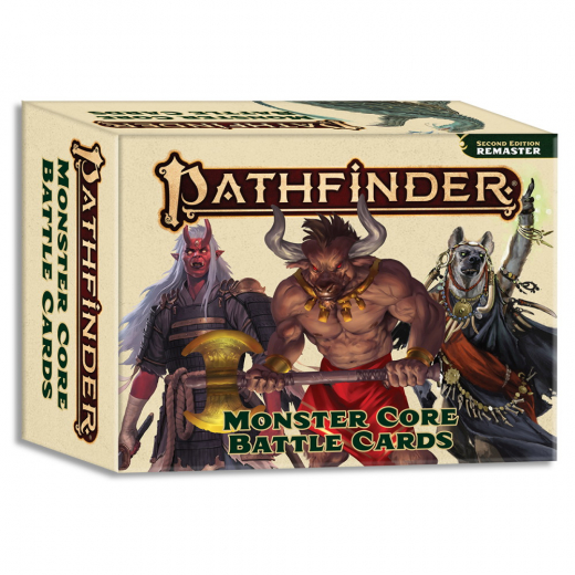 Pathfinder RPG: Monster Core Battle Cards i gruppen SÄLLSKAPSSPEL / Rollspel hos Spelexperten (PZO10008MC)