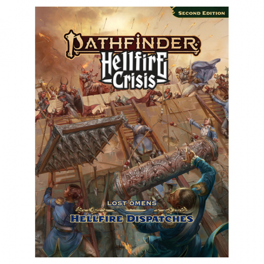 Pathfinder RPG: Lost Omens - Hellfire Dispatches - Hellfire Crisis i gruppen SÄLLSKAPSSPEL / Rollspel / Pathfinder hos Spelexperten (PZO13008HC)
