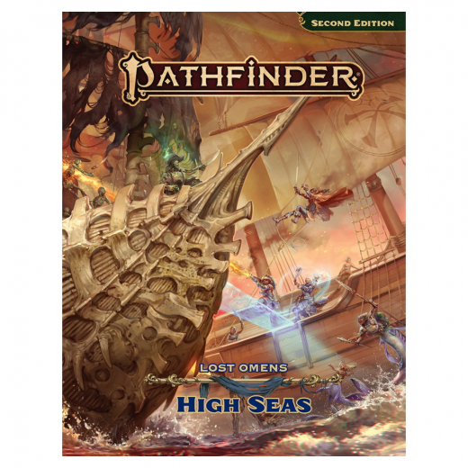 Pathfinder RPG: Lost Omens - High Seas i gruppen SÄLLSKAPSSPEL / Rollspel / Pathfinder hos Spelexperten (PZO13009HC)