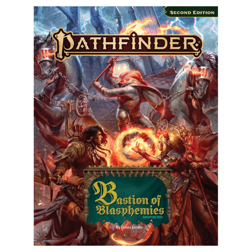 Pathfinder RPG: Bastion of Blasphemies i gruppen KOMMANDE RELEASER hos Spelexperten (PZO15224HC)