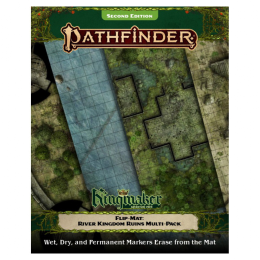 Pathfinder RPG Flip-Mat: Kingmaker - River Kingdoms Ruins Multi-Pack i gruppen  hos Spelexperten (PZO2030)