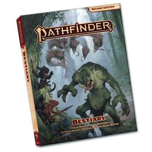 Pathfinder RPG: Bestiary Pocket Edition i gruppen SÄLLSKAPSSPEL / Rollspel / Pathfinder hos Spelexperten (PZO2102PE)