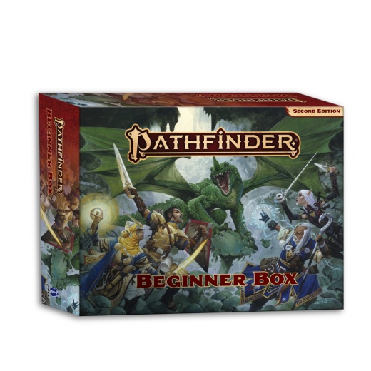 Pathfinder RPG: Beginner Box i gruppen SÄLLSKAPSSPEL / Rollspel / Pathfinder hos Spelexperten (PZO2106)