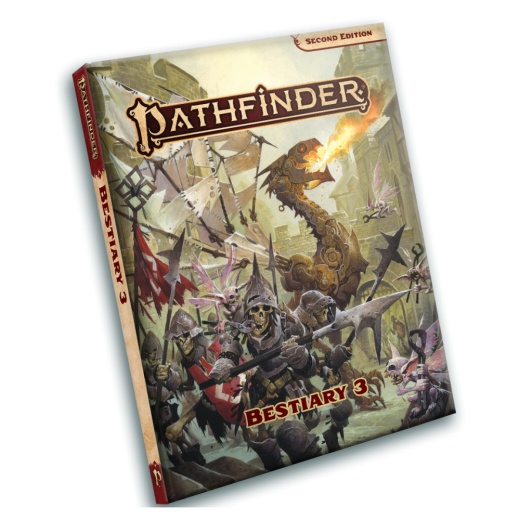 Pathfinder RPG: Bestiary 3 i gruppen SÄLLSKAPSSPEL / Rollspel / Pathfinder hos Spelexperten (PZO2107)