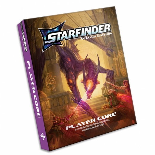 Starfinder RPG: Player Core Pocket Edition i gruppen SÄLLSKAPSSPEL / Rollspel / Starfinder hos Spelexperten (PZO22001PE)