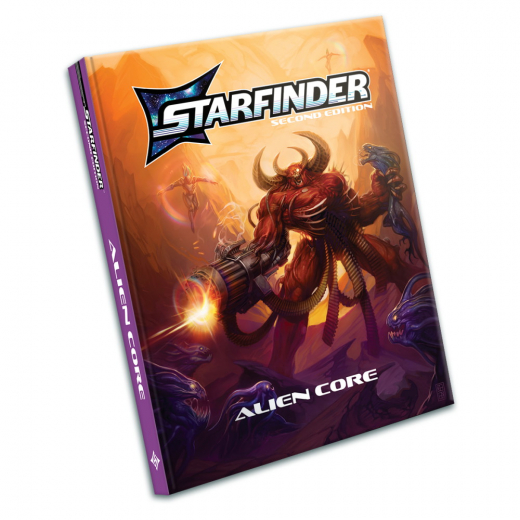 Starfinder RPG: Alien Core (Hard Cover) i gruppen SÄLLSKAPSSPEL / Rollspel / Starfinder hos Spelexperten (PZO22003HC)