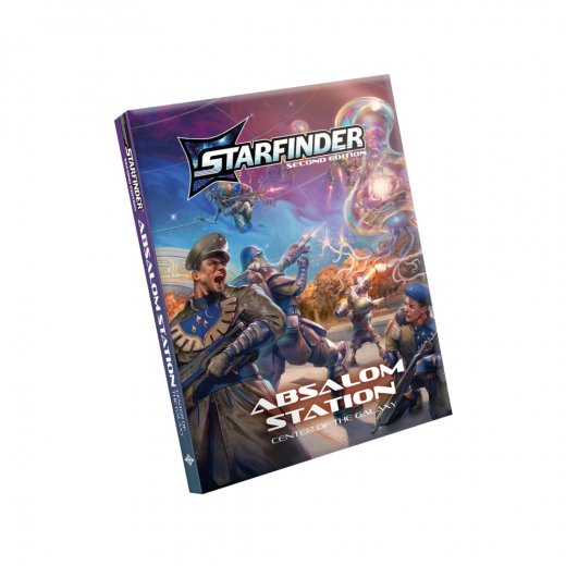 Starfinder RPG: Absalom Station - Center of the Galaxy Pocket Edition i gruppen SÄLLSKAPSSPEL / Rollspel / Starfinder hos Spelexperten (PZO22007PE)