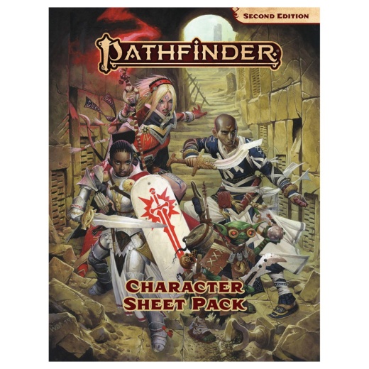 Pathfinder RPG: Character Sheet Pack i gruppen SÄLLSKAPSSPEL / Rollspel / Pathfinder hos Spelexperten (PZO2202)