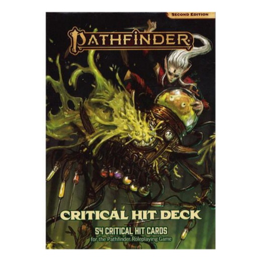 Pathfinder RPG: Critical Hit Deck (Exp.) i gruppen SÄLLSKAPSSPEL / Rollspel / Pathfinder hos Spelexperten (PZO2205)