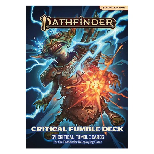 Pathfinder RPG: Critical Fumble Deck i gruppen SÄLLSKAPSSPEL / Rollspel / Pathfinder hos Spelexperten (PZO2206)