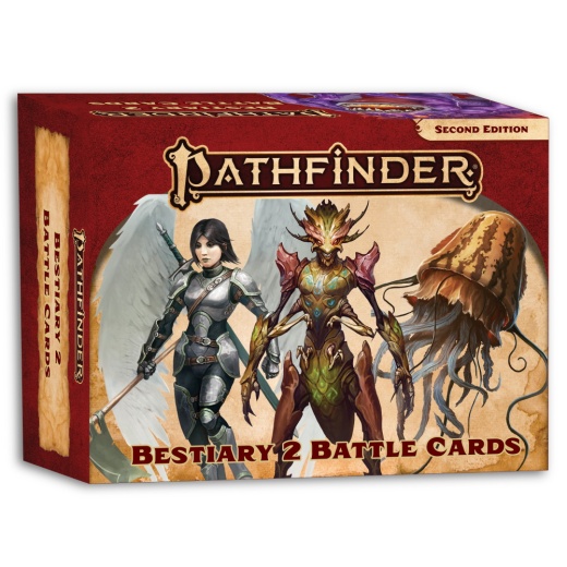 Pathfinder RPG: Bestiary 2 Battle Cards i gruppen SÄLLSKAPSSPEL / Rollspel / Pathfinder hos Spelexperten (PZO2219)