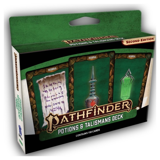 Pathfinder RPG: Potions & Talismans Deck i gruppen SÄLLSKAPSSPEL / Rollspel hos Spelexperten (PZO2224)