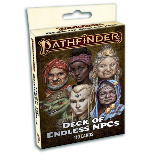 Pathfinder RPG: Deck of Endless NPCs i gruppen SÄLLSKAPSSPEL / Rollspel / Pathfinder hos Spelexperten (PZO2229)