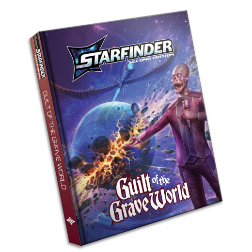 Starfinder RPG: Guilt of the Grave World - Adventure Path i gruppen SÄLLSKAPSSPEL / Rollspel / Starfinder hos Spelexperten (PZO24006HC)