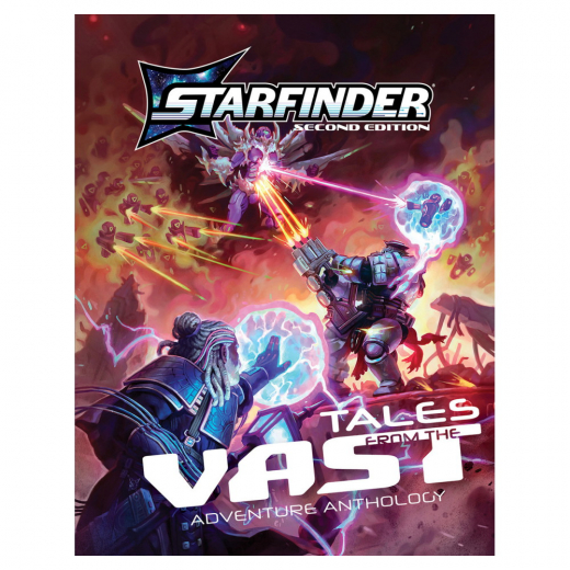 Starfinder RPG: Tales from the Vast - Adventure Anthology i gruppen SÄLLSKAPSSPEL / Rollspel / Starfinder hos Spelexperten (PZO24007HC)