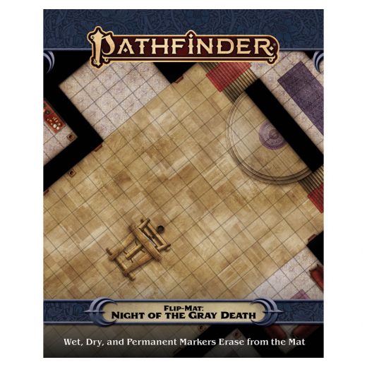 Pathfinder RPG: Flip-Mat - Night of the Gray Death i gruppen SÄLLSKAPSSPEL / Rollspel / Pathfinder hos Spelexperten (PZO30115)