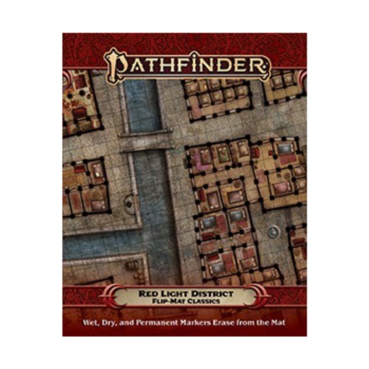 Pathfinder RPG: Flip-Mat Classics - Red Light District i gruppen SÄLLSKAPSSPEL / Rollspel / Pathfinder hos Spelexperten (PZO31033)