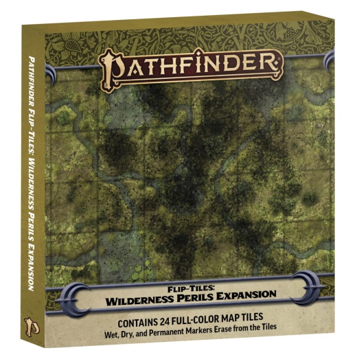 Pathfinder RPG: Flip-Tiles - Wilderness Perils Expansion i gruppen SÄLLSKAPSSPEL / Rollspel / Pathfinder hos Spelexperten (PZO4089)